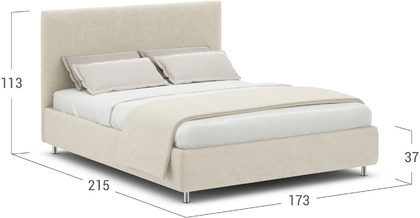 Кровать двуспальная MOON 1156
